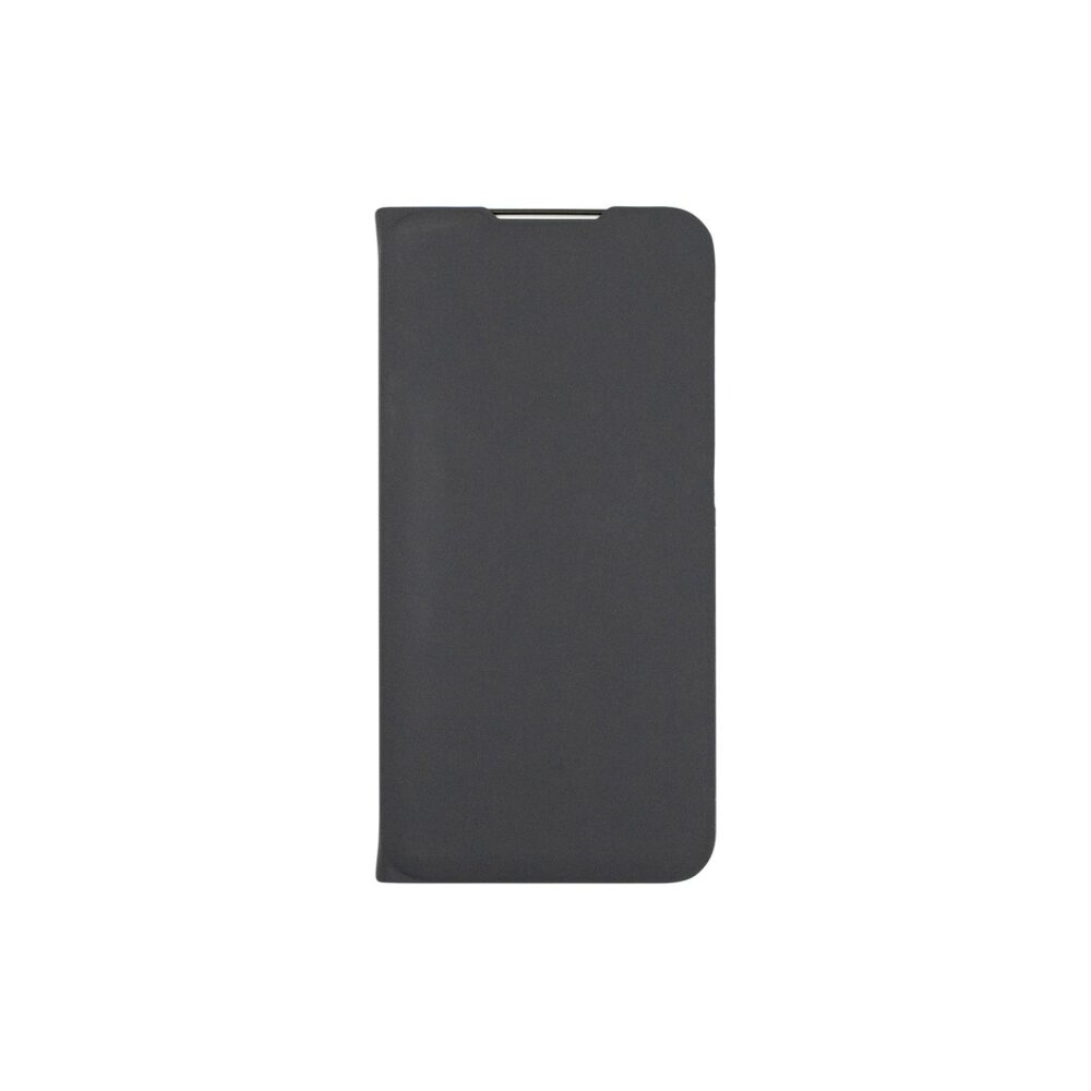 Black Mobeen Flip Case for the Samsung Galaxy A27 5G shown closed from the front.