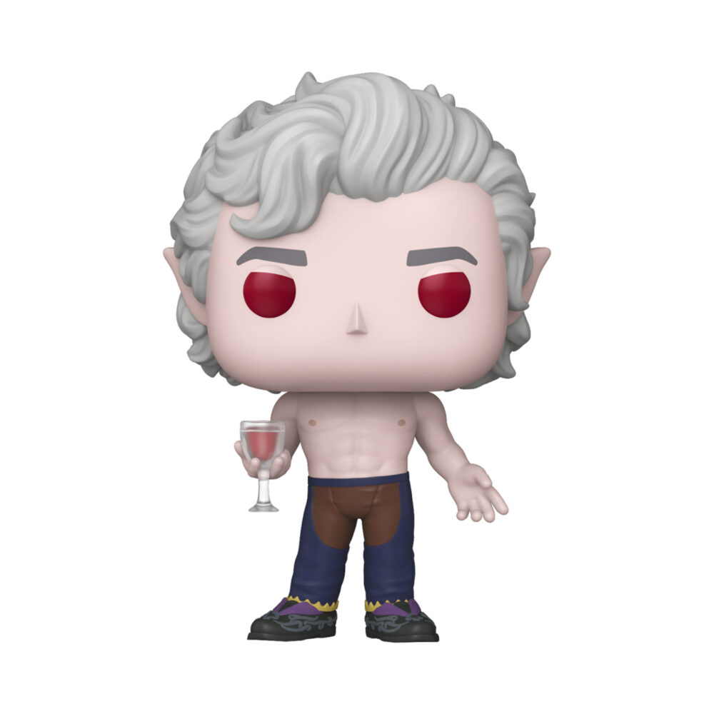Astarion - Baldurs Gate Funko Pop Figure #1190 Special Edition unboxed holding a goblet