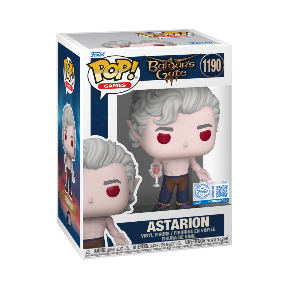 Astarion - Baldurs Gate Funko Pop Figure #1190 Special Edition in its window display box
