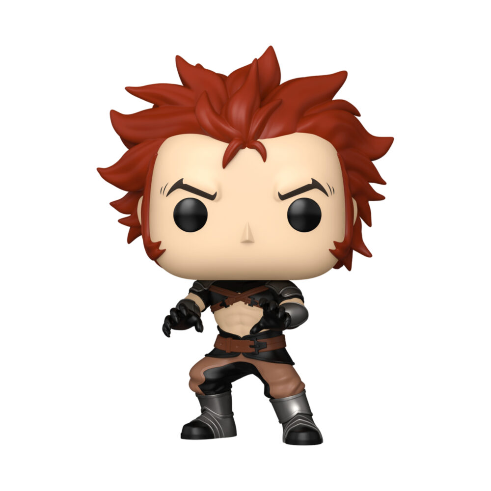 Baek Yoonho - Solo Leveling Funko Pop Figure #2268 unboxed with red hair in a combat pose