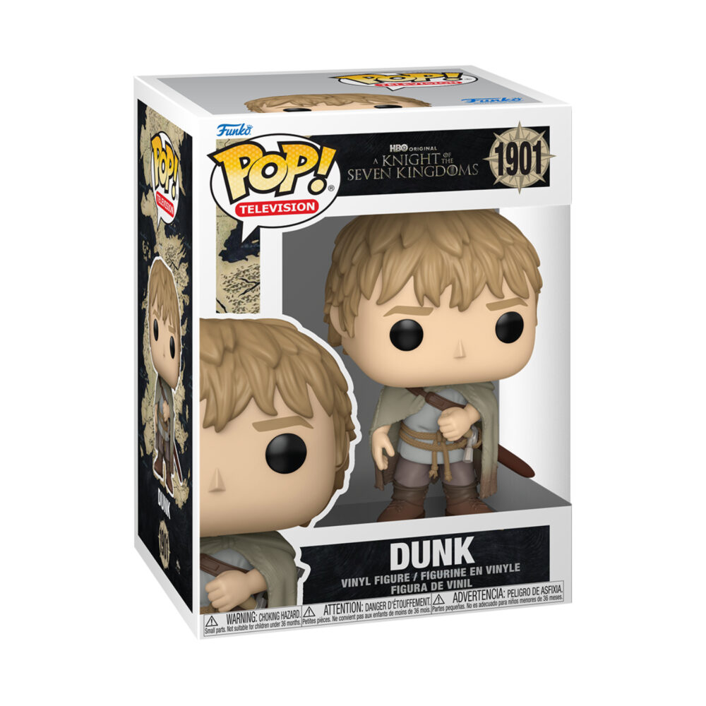 Dunk - A Knight Of The Seven Kingdoms Funko Pop Figure #1901 in its window display box