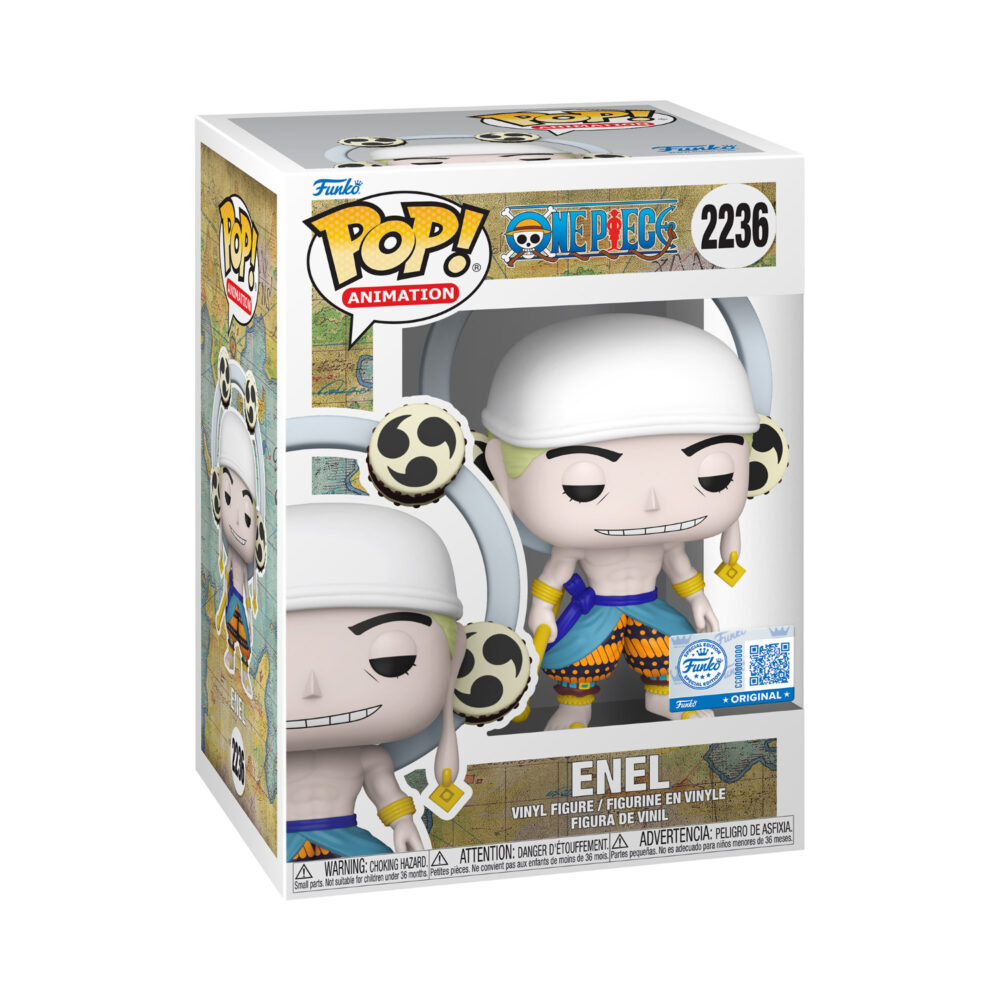 Enel - One Piece Funko Pop Figure #2236 Special Edition in its window display box