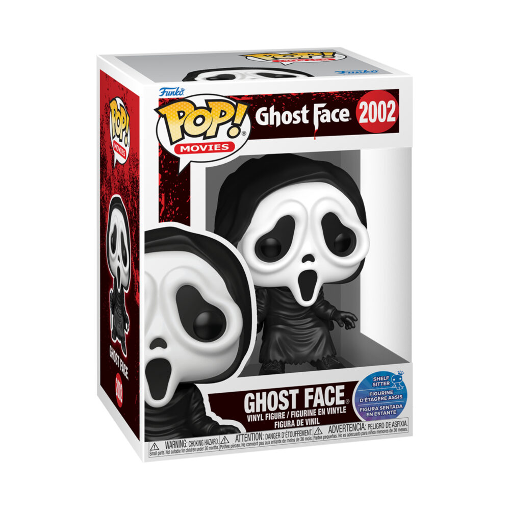 Ghost Face - Ghost Face Funko Pop Figure #2002 shelf sitter in its window display box