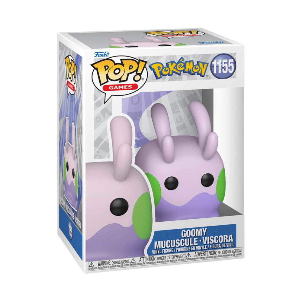 Goomy - Pokémon Funko Pop Figure #1155 in its window display box