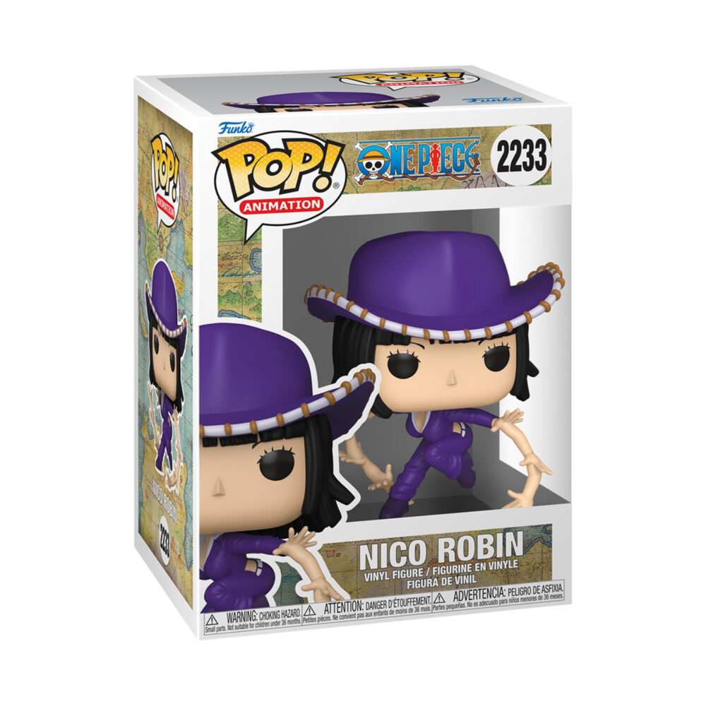 Nico Robin - One Piece Funko Pop Figure #2233 in its window display box