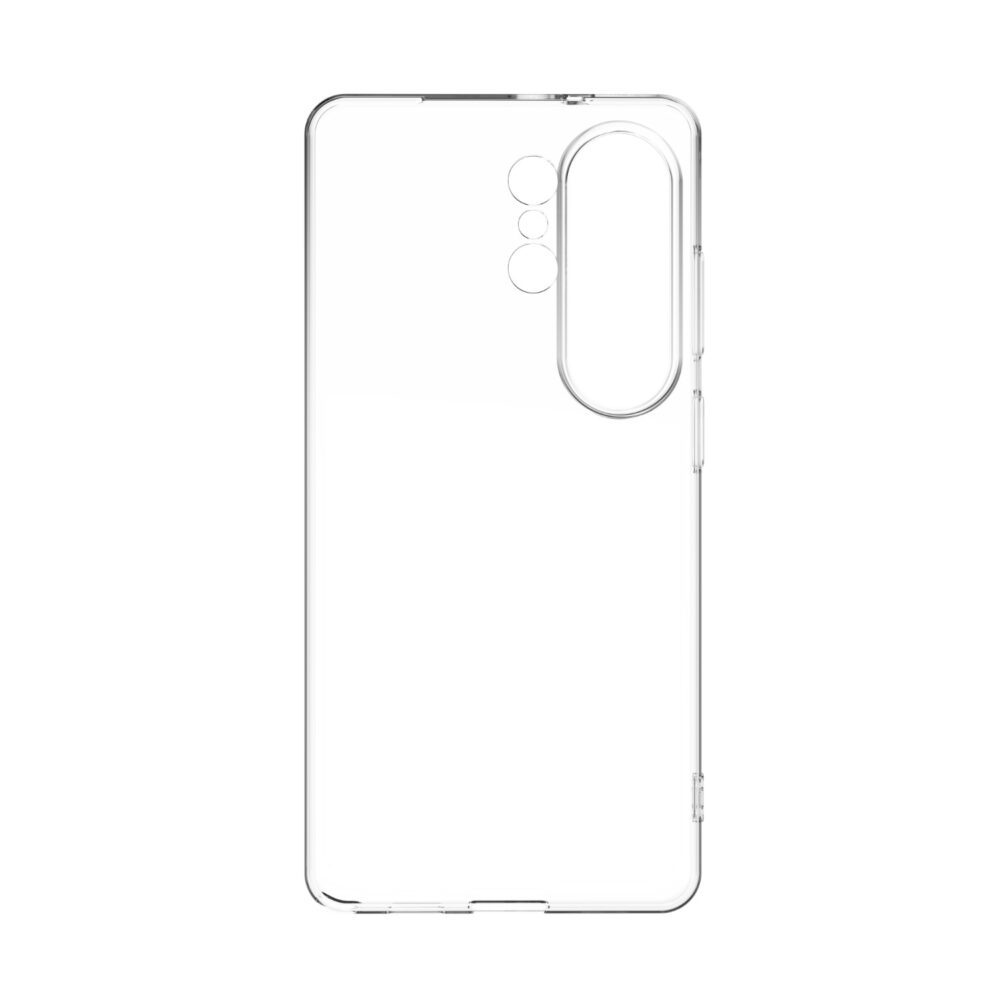 Interior view of the clear ZAGG case for Samsung Galaxy S26 Ultra with the camera opening and side button areas visible