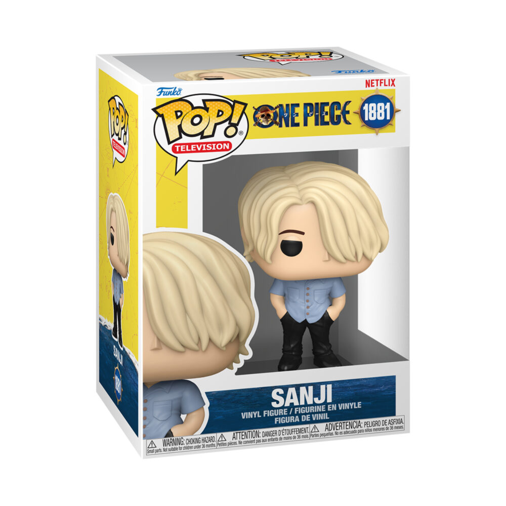 Sanji - One Piece Funko Pop Figure #1881 in its window display box