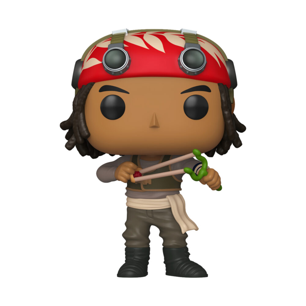 Usopp - One Piece Funko Pop Figure #1882 unboxed with a red bandana and slingshot