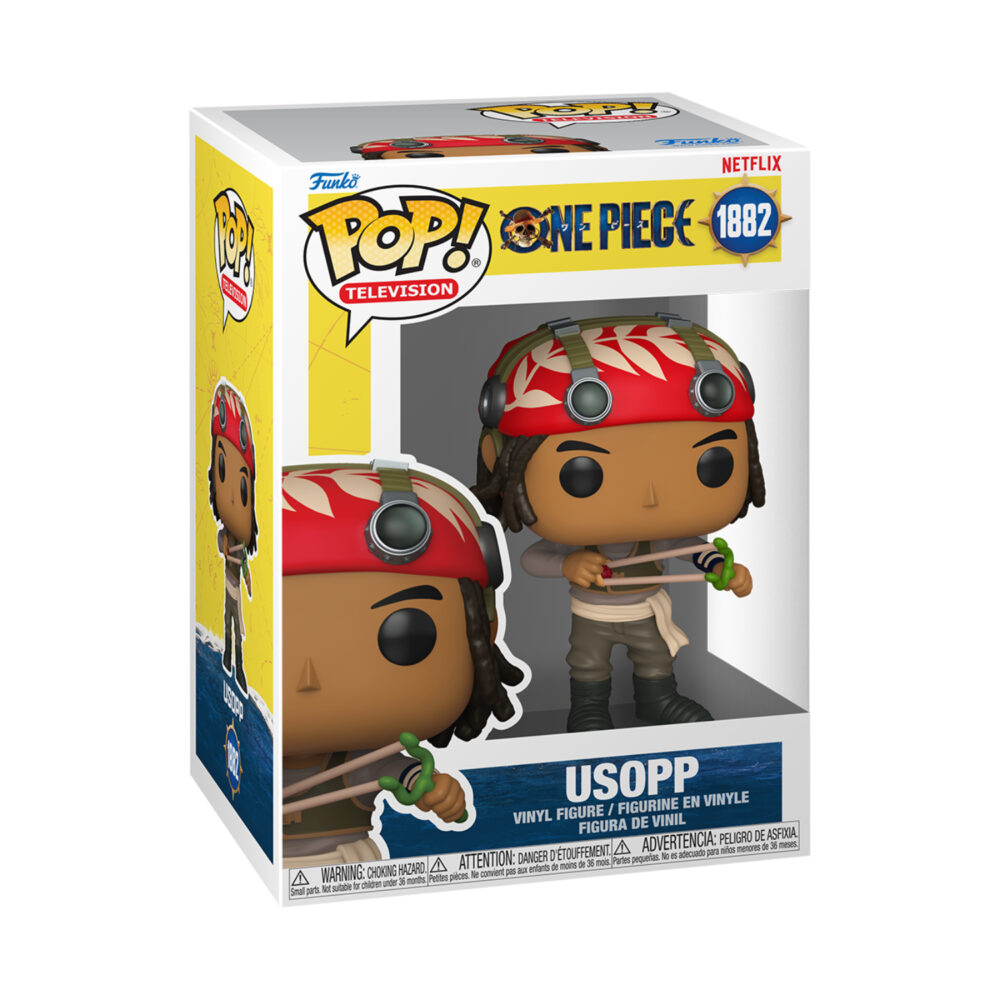 Usopp - One Piece Funko Pop Figure #1882 in its window display box
