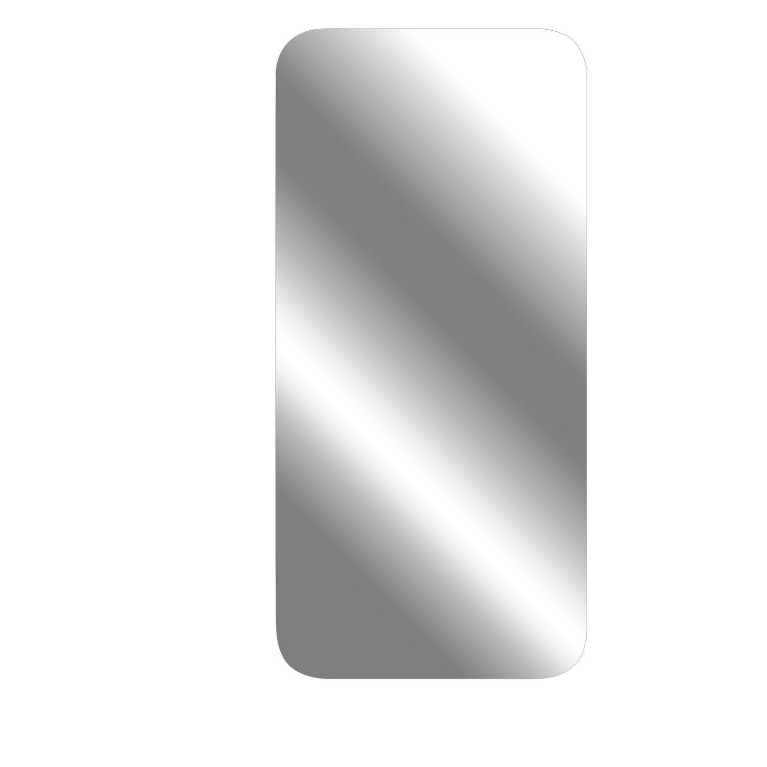 Clear Body Glove screen protector shown by itself from the front