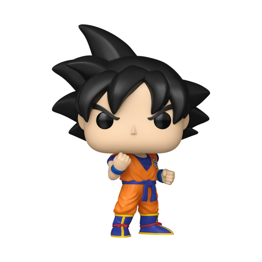 Unboxed Dragon Ball Z Son Goku Frieza Saga Funko Pop figure #2473 in orange and blue battle clothing