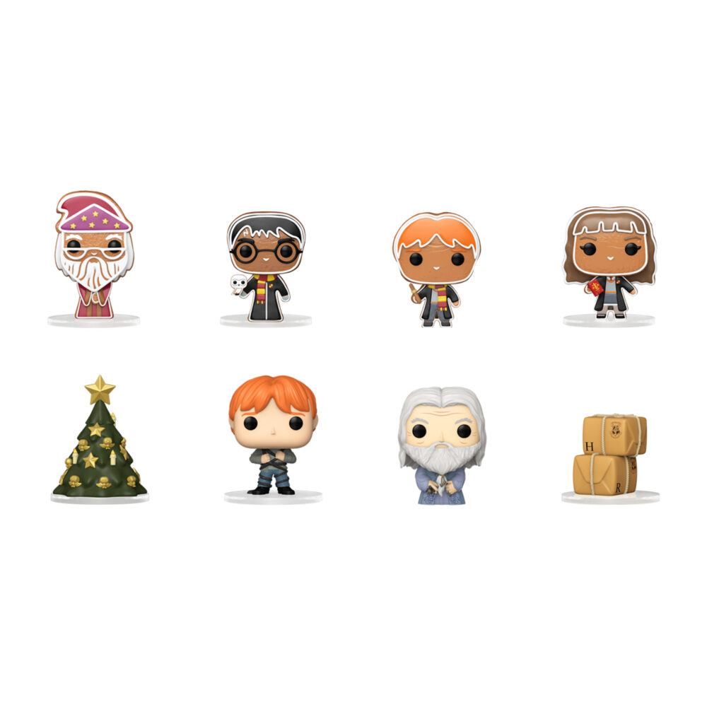 Harry Potter Funko Pocket Pop Advent Calendar 24 Pack showing a selection of included mini character collectibles