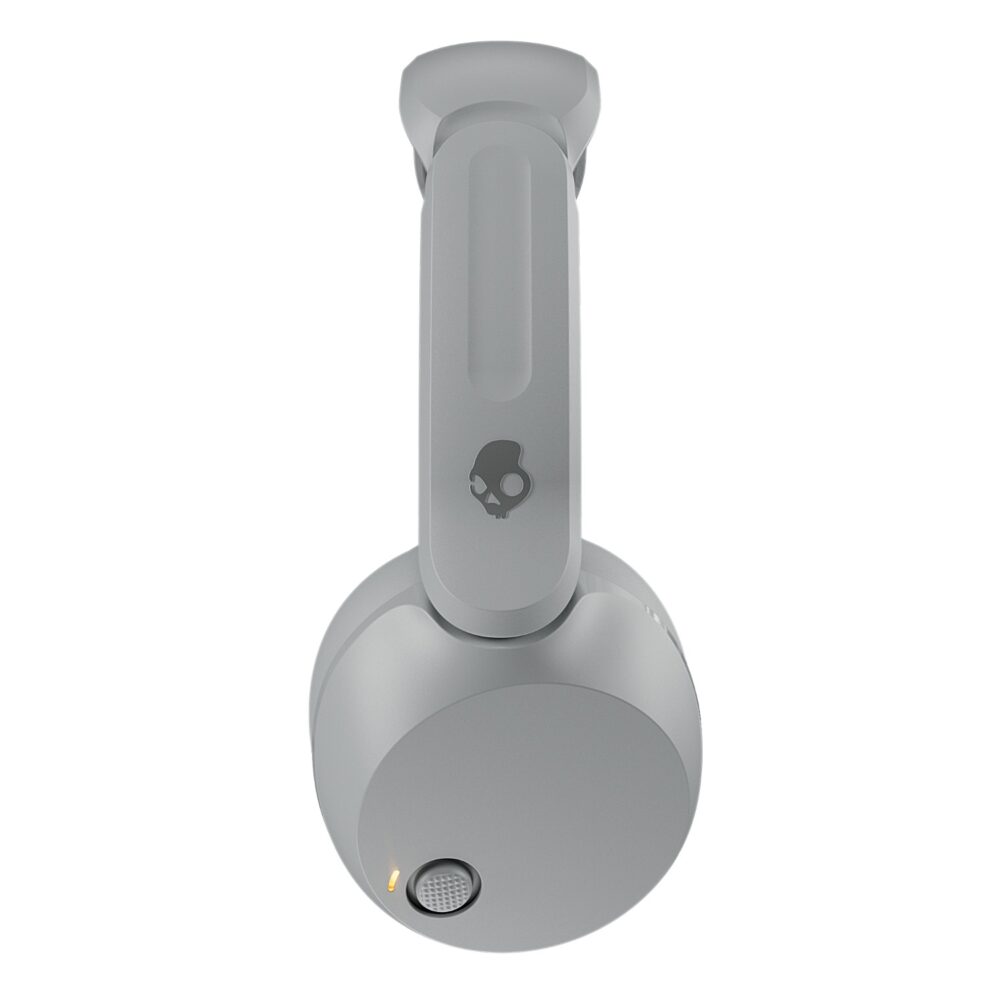 Cement Skullcandy Icon® 180 wireless headphones shown from the side with the Skullcandy logo visible on the headband arm