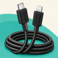 type-c-to-lightning-cables Type-C to Lightning cable for charging and connecting compatible Apple devices.