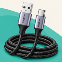 usb-to-type-c-cables USB to Type-C cable for charging and connecting compatible USB-C devices.
