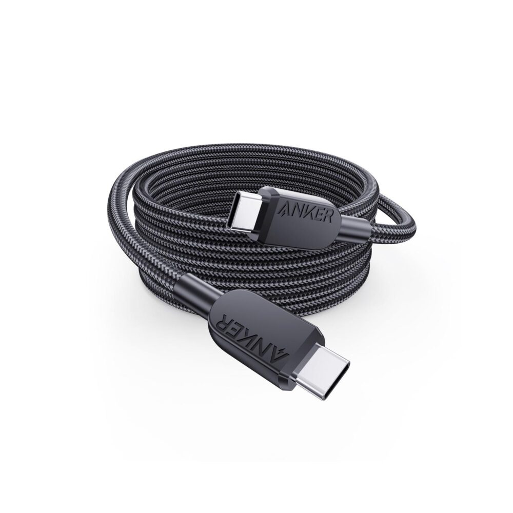 Anker 60W Type C To Type C Cable - 0.9m Black