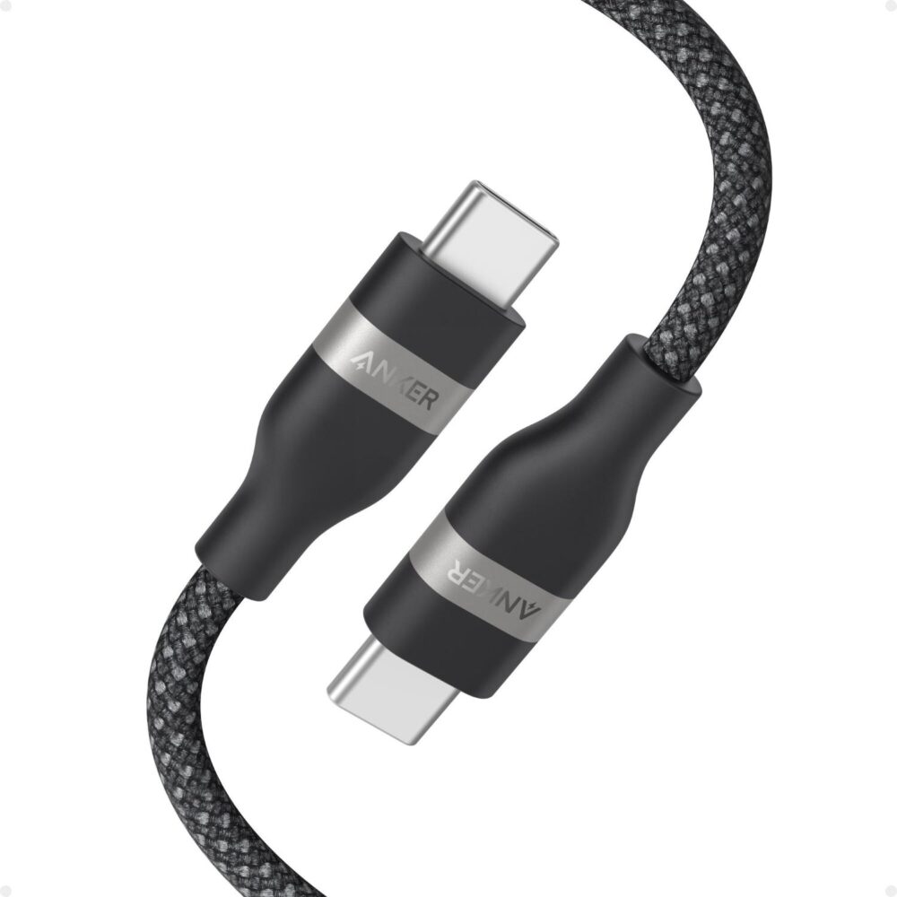 Anker 240W Type C To Type C Cable C PD Cable - 1.8m Black Braided