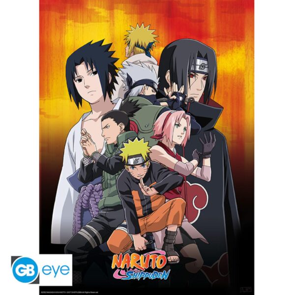 ABYstyle Naruto Shippuden Ninjas Posters - Set 2 (52x38) - Image 3