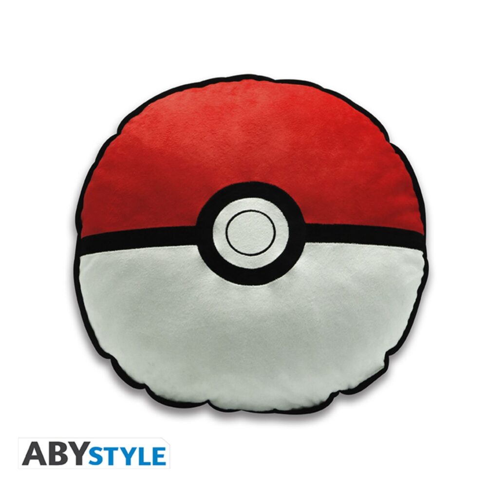 Every good trainer knows that you should always have a PokeBall close by. Now you can with this Pokemon cushion by ABYstyle!