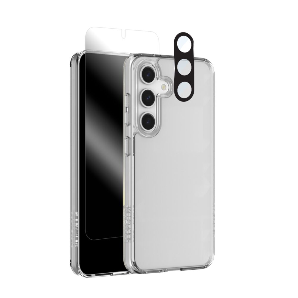 Samsung Galaxy S25 Body Glove Bundle – Cover + Screen Protector + Camera Protector