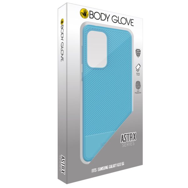 Samsung Galaxy A33 5G Blue Body Glove Astrx Cell Phone Case