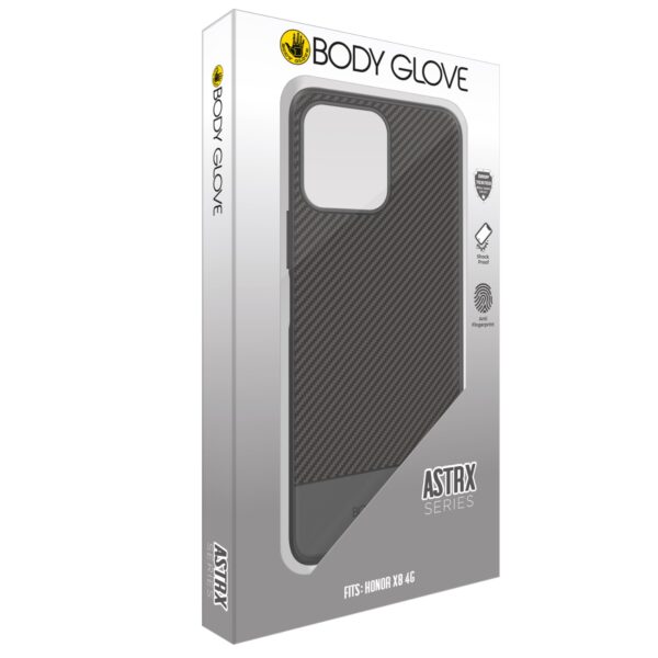 Body Glove Astrx Cell Phone Case for the Honor X8 4G Black