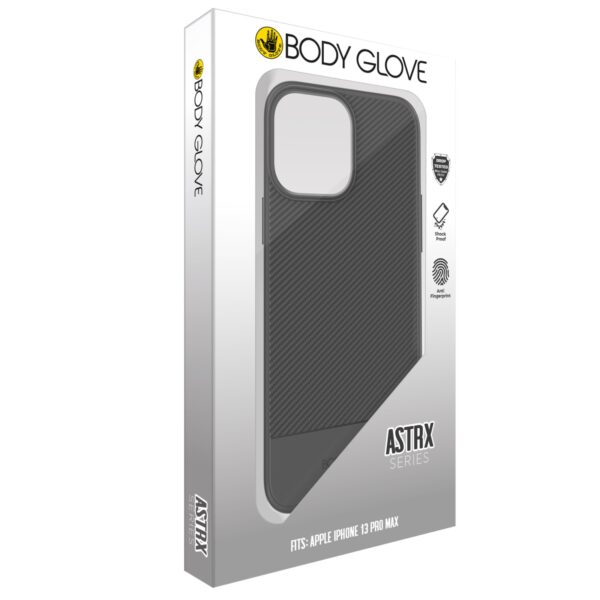 Black Body Glove Astrx Cell Phone Cover for the Apple iPhone 13 Pro Max