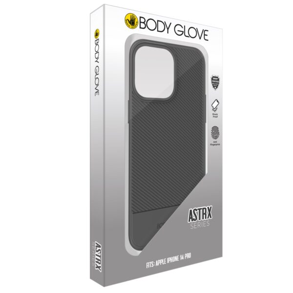 Black Body Glove Astrx Cell Phone Case for the Apple iPhone 14 Pro