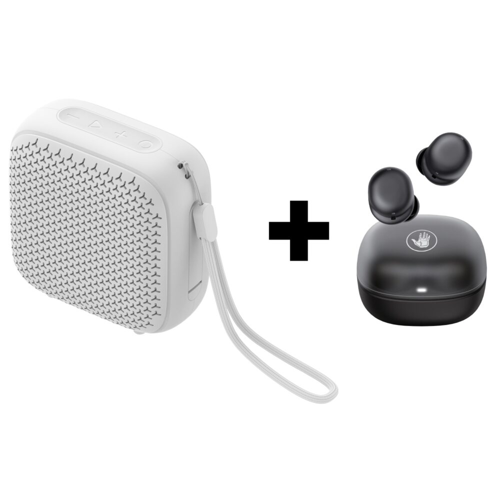 Body Glove RAMP Wireless Speaker & Riptide TWS Earbuds Bundle