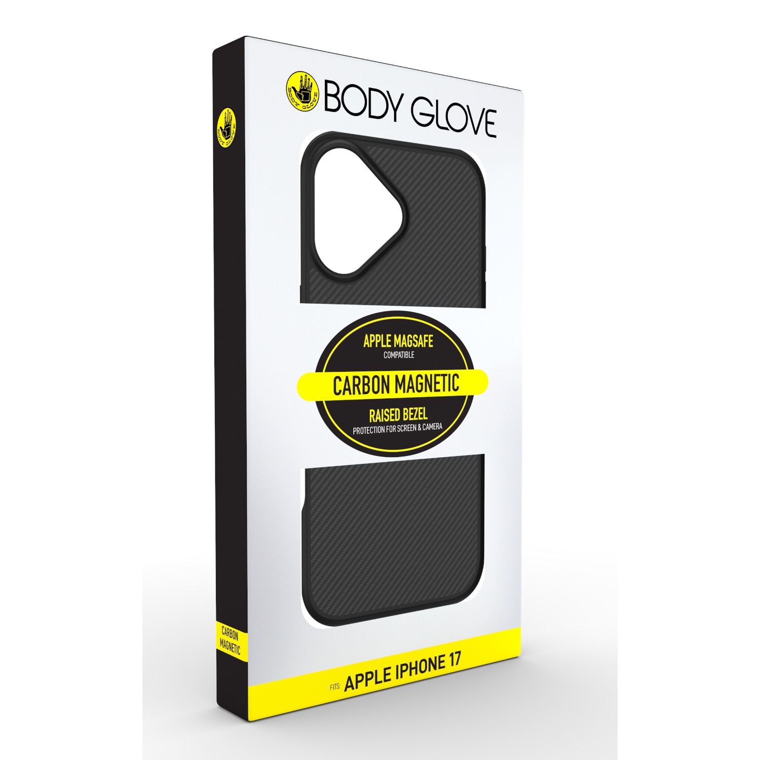 Apple iPhone 17 Body Glove Carbon Magnetic Case – Black - Image 9