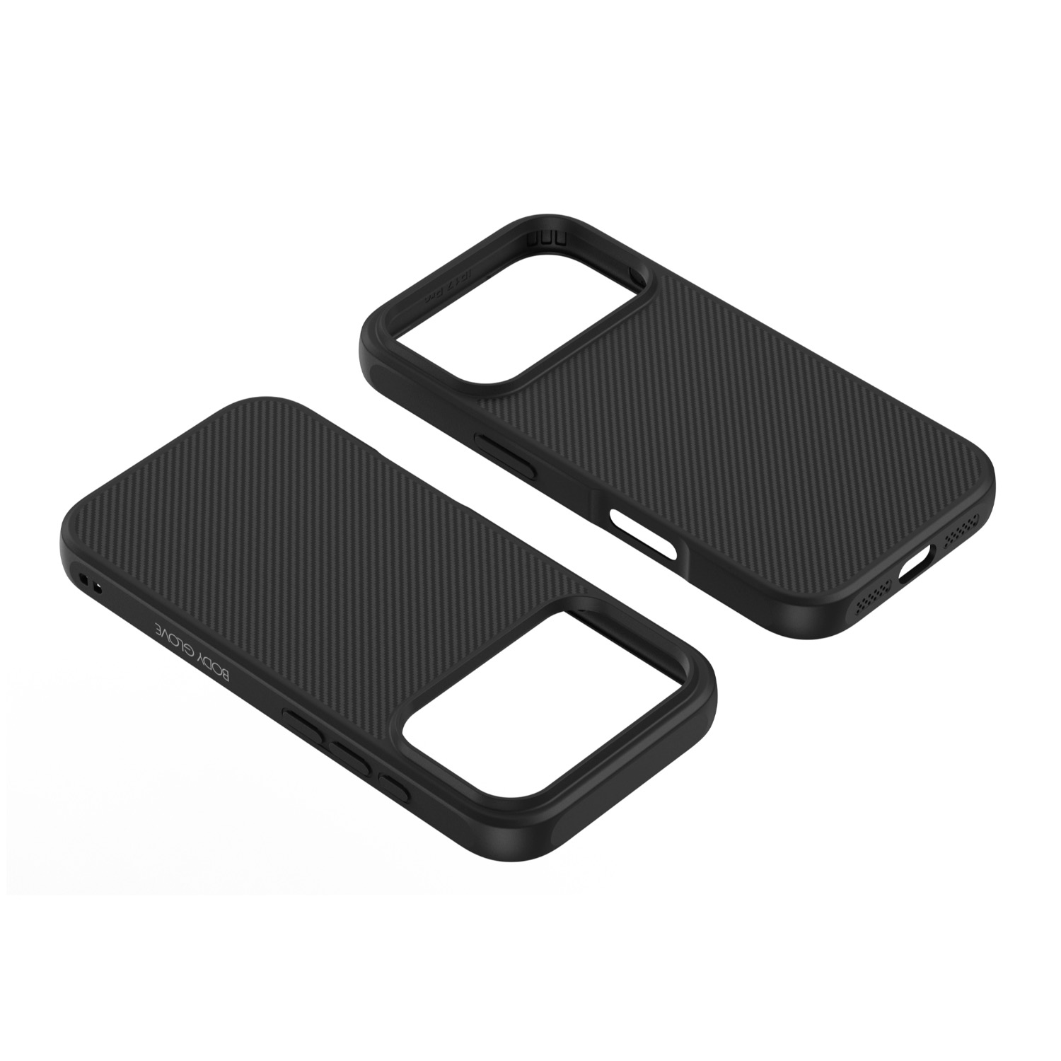 Apple iPhone 17 Pro Body Glove Carbon Magnetic Case – Black - Image 3
