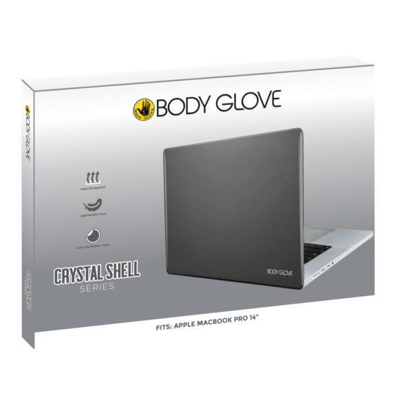 Body Glove Crystal Shell Black Macbook Pro 14 (2021)