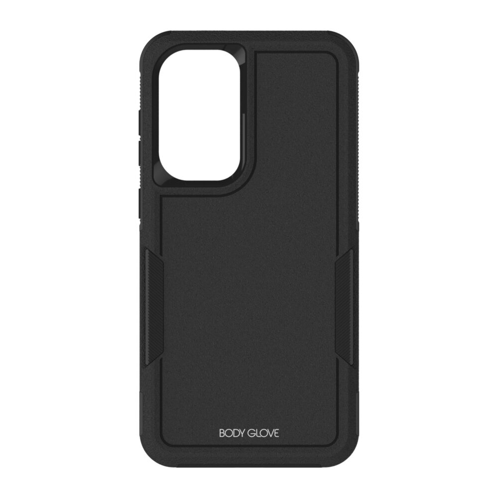 Back view of the Body Glove Defender cover for Samsung Galaxy A56 in black