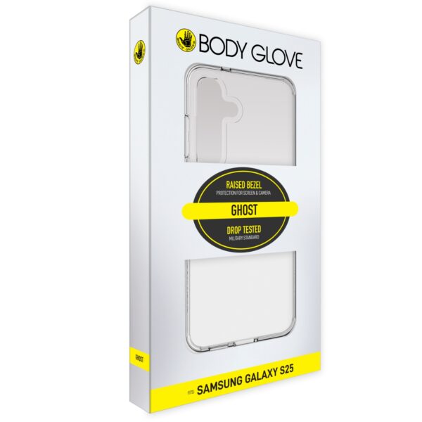 Samsung Galaxy S25 Case - Body Glove Ghost Protective Cover - Clear - Image 9