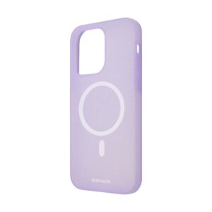 Apple iPhone 14 Pro Lilac Body Glove Magnetic Glitter Silicone Cell Phone Case