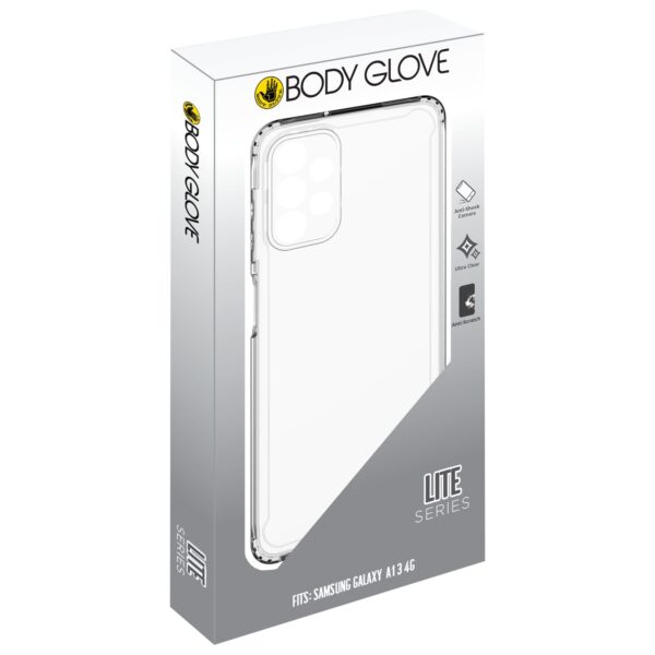 Clear Body Glove Lite Cell Phone Cover for the Samsung Galaxy A13 4G