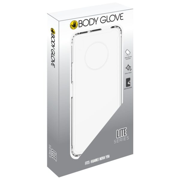 Clear Body Glove Lite Cell Phone Cover for the Huawei Nova Y9a