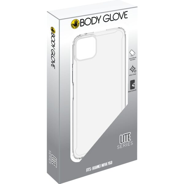 Clear Body Glove Lite Cell Phone Cover for the Huawei nova Y60