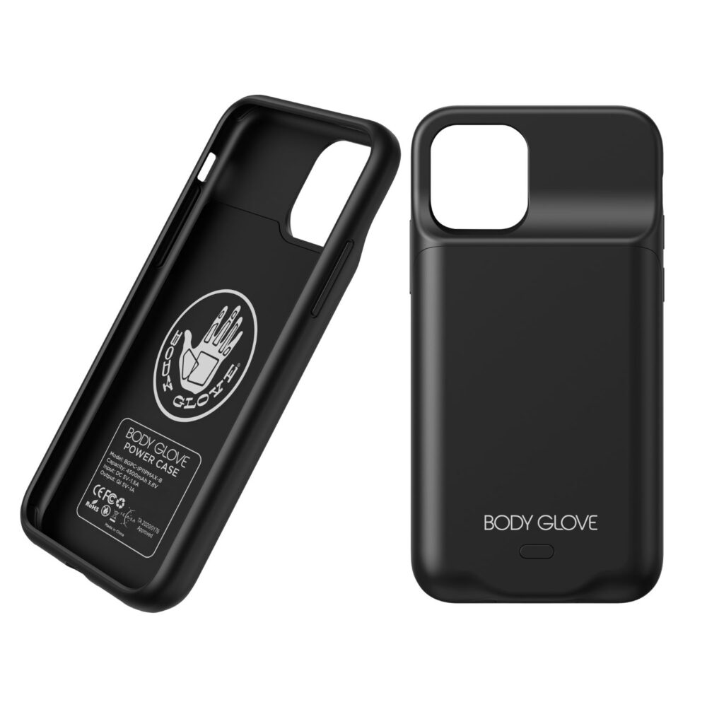 Body Glove Power Wireless Charging Battery Cell Phone Case for the Apple iPhone 11 Pro Black