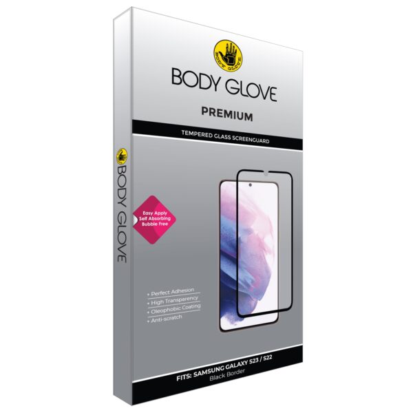 Samsung Galaxy S22 5G | S23 Screen Protector Body Glove Premium Tempered Glass - Image 3