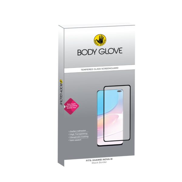 Clear Body Glove Tempered Glass Screen Protector for the Huawei nova 8i