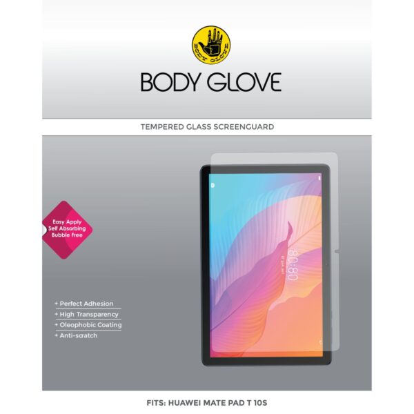 Body Glove Tempered Glass Screen Protector for the Huawei MatePad T 10s Clear