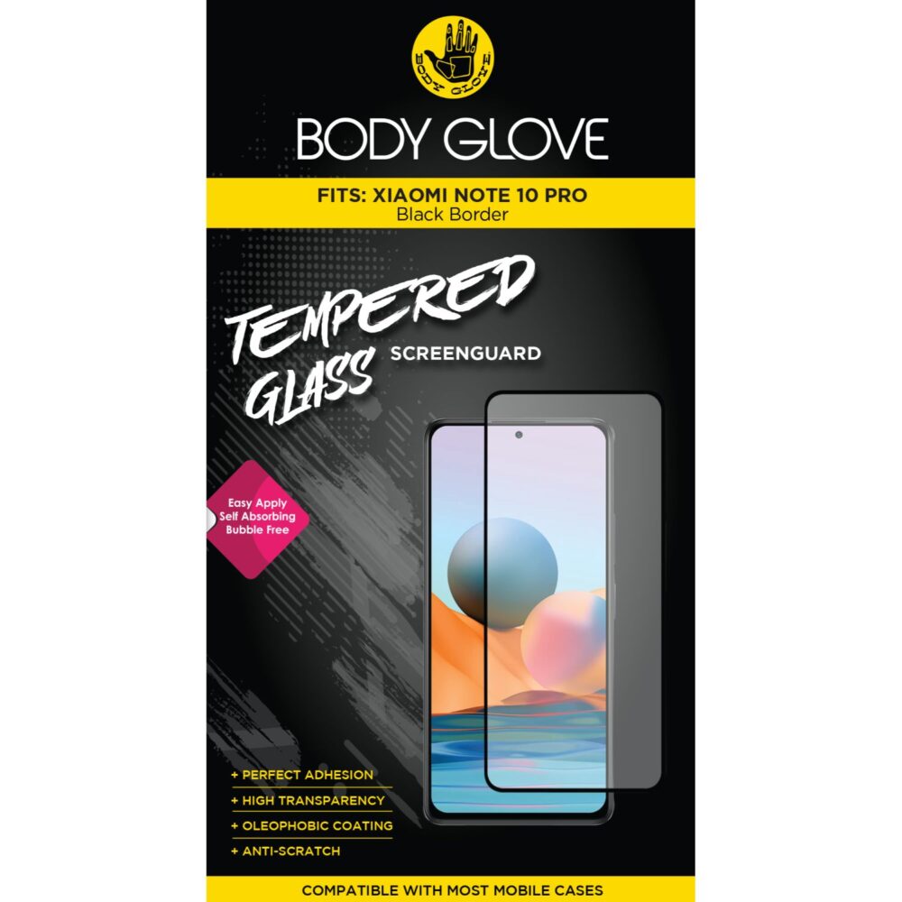 Xiaomi Note 10 Pro Clear Body Glove Tempered Glass Screen Protector