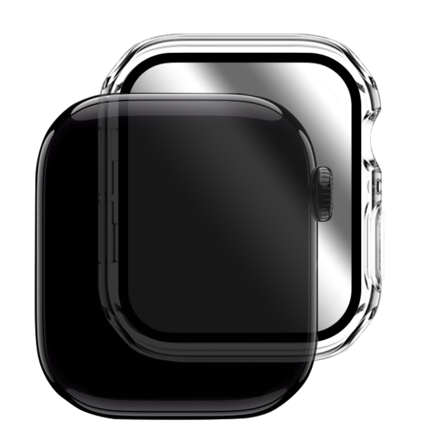 Apple Watch 10 Body Glove Case With Screenguard - 46mm Clear - Image 2