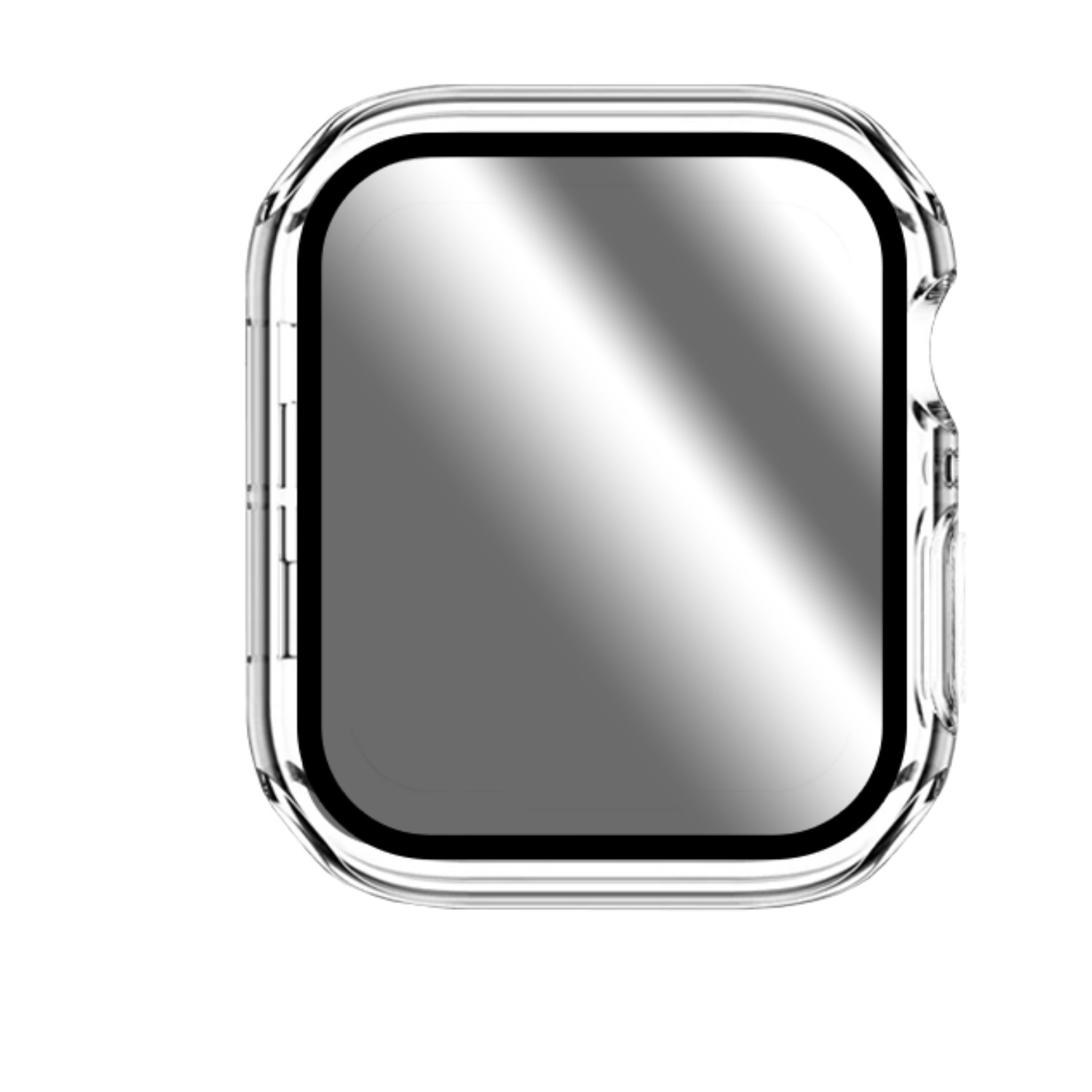 Apple Watch 10 Body Glove Case With Screenguard - 46mm Clear - Image 3
