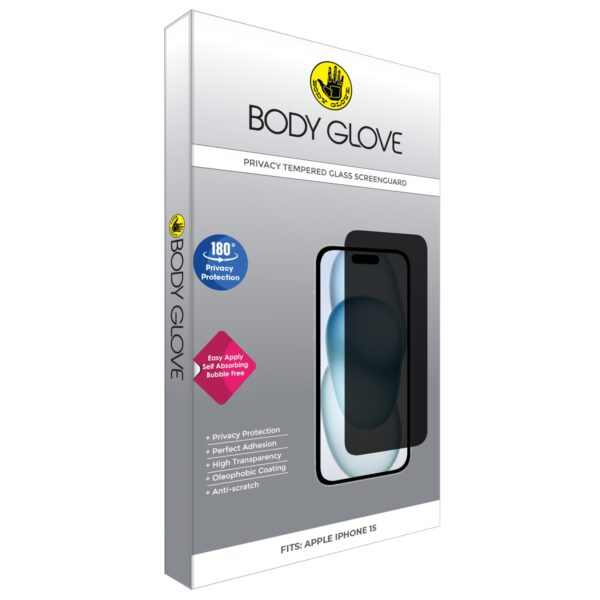 Apple iPhone 15 Body Glove Privacy Screen Protector - Image 4