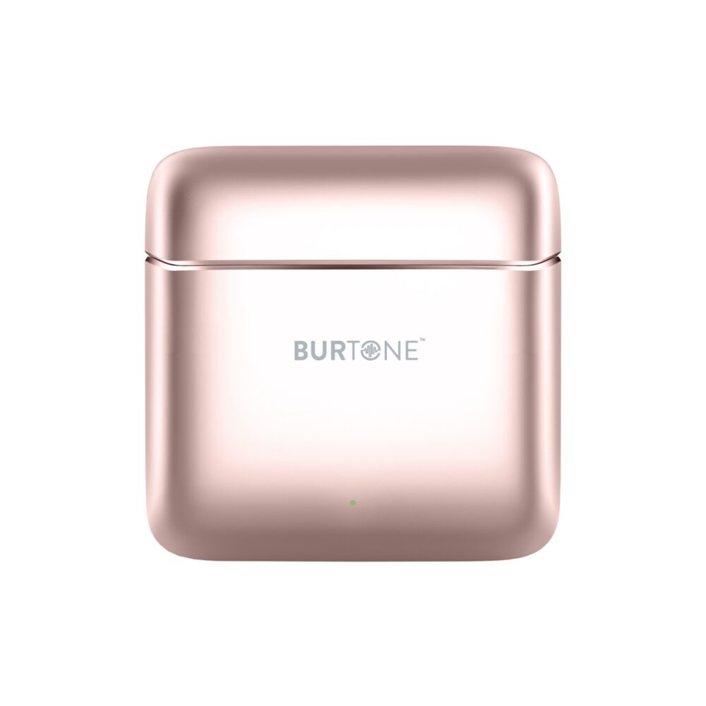 Pink Burtone Universal Bluetooth Metal Series Earphones Wireless Earbuds