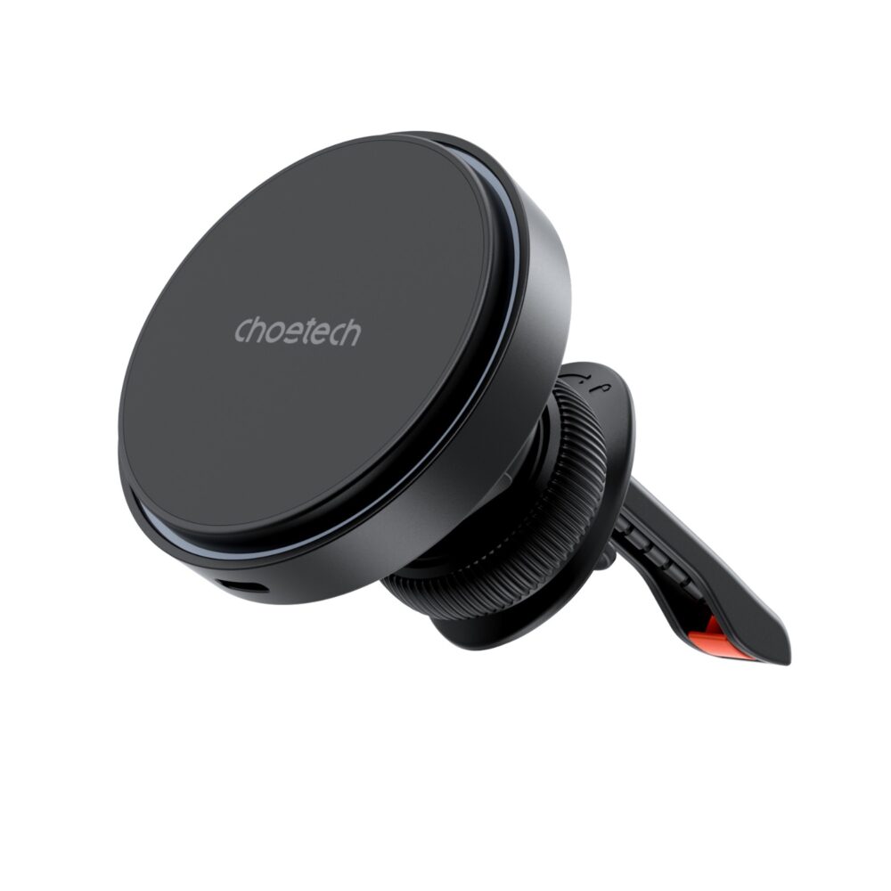 Choetech 15W Magnetic Wireless Car Charger - Black