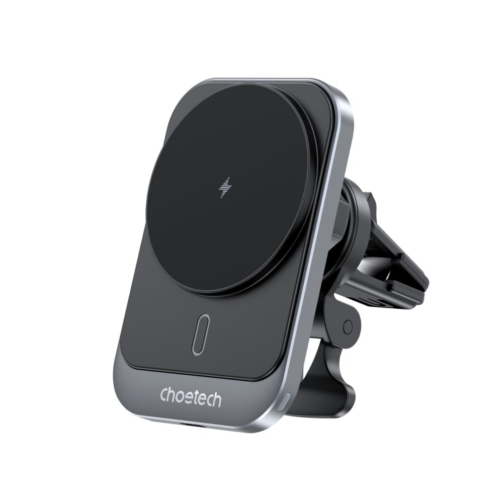 Choetech 15W Magnetic Wireless Car Charger - Black