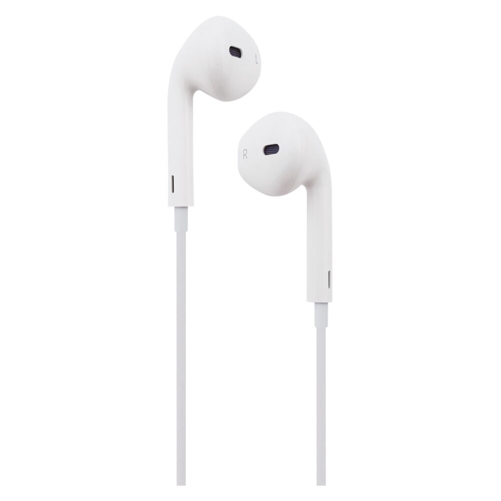 These Loopd Lite White 1.2 Meter 3.5mm Wired Earphones and Microphone are perfect for on-the-go communication and entertainment.